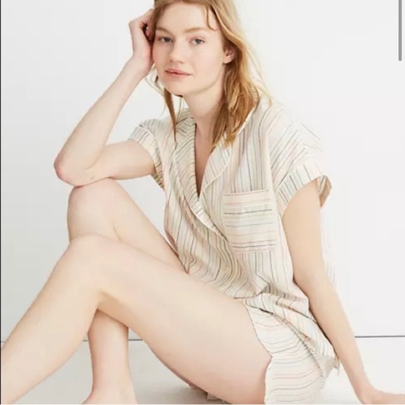 Madewell Other - Madewell Striped Pajama Top